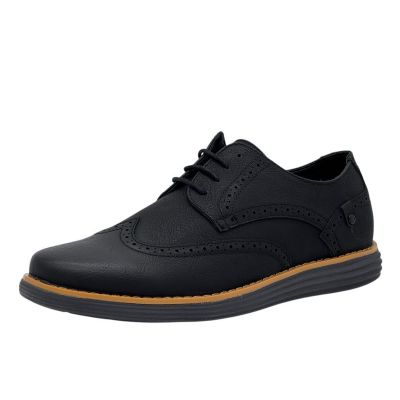 Deakins Męskie buty BMD03 Czarne cholewka elegancka, podeszwa sportowa | Sklep GriShop.eu | Obuwie