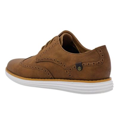 Deakins Męskie buty BMD04 brązowe cholewka elegancka, podeszwa sportowa | Sklep GriShop.eu | Obuwie