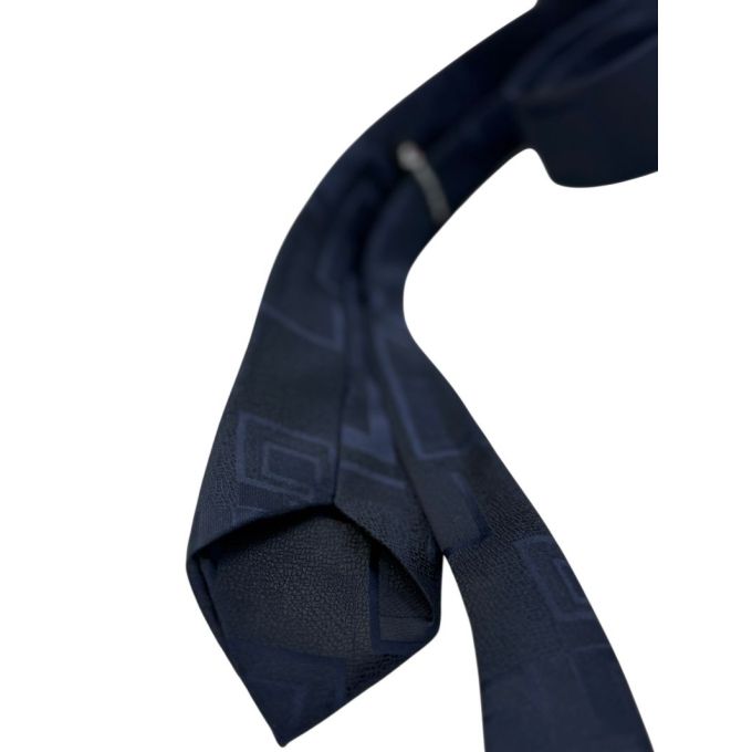 MARCO MILANO zestaw ZKP11 mucha muszka + poszetka granatowy, wzór | Sklep GriShop.eu | Krawaty