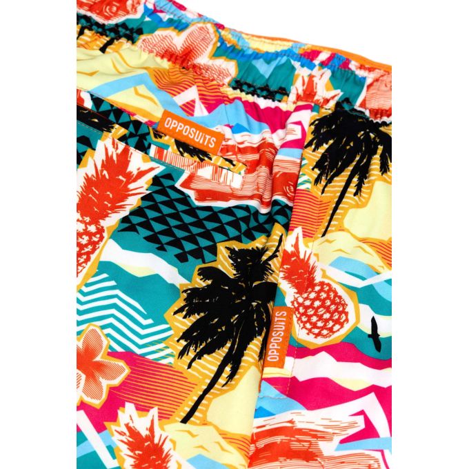 OPPOSUITS Spodenki, Szorty kąpielowe męskie, ALOHA, plaża, kolorowe, wesołe | Sklep GriShop.eu | Spodnie