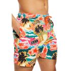 OPPOSUITS Spodenki, Szorty kąpielowe męskie, ALOHA, plaża, kolorowe, wesołe | Sklep GriShop.eu | Spodnie