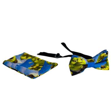 GIOVANNI PERA elegancka mucha muszka MG01 kolorowa, SHREK, wesoła | Sklep GriShop.eu | Muszki 2