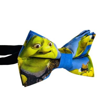 GIOVANNI PERA elegancka mucha muszka MG01 kolorowa, SHREK, wesoła | Sklep GriShop.eu | Muszki