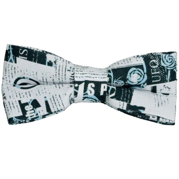 GIOVANNI PERA elegancka mucha muszka MG03 kolorowa, GAZETA, wesoła | Sklep GriShop.eu | Muszki