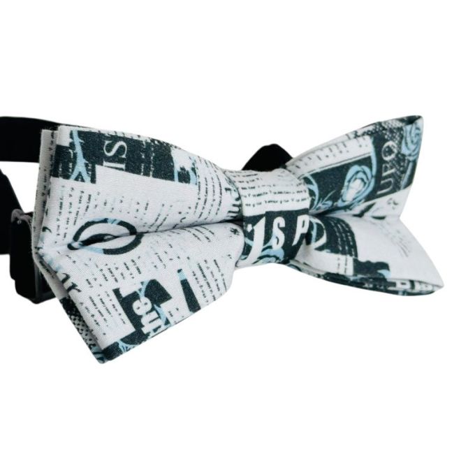 GIOVANNI PERA elegancka mucha muszka MG03 kolorowa, GAZETA, wesoła | Sklep GriShop.eu | Muszki