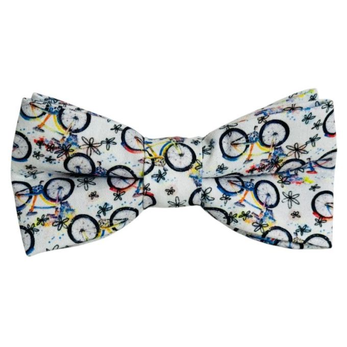 GIOVANNI PERA elegancka mucha muszka MG04 kolorowa, ROWERY, wesoła | Sklep GriShop.eu | Muszki