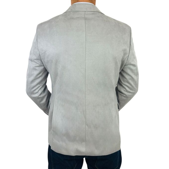 MARCO MILANO Marynarka męska C33 jasna szara, gładka, elegancka, casual, sportowa, elastyczna | Sklep GriShop.eu | Marynarki