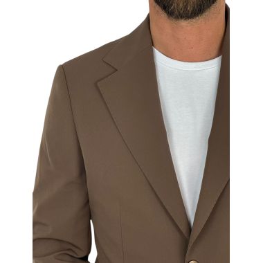 GIOVANNI PERA Marynarka męska MB10 brązowa, gładka, sportowa, elastyczna, na co dzień i nie tylko | Sklep GriShop.eu | Marynarki 2