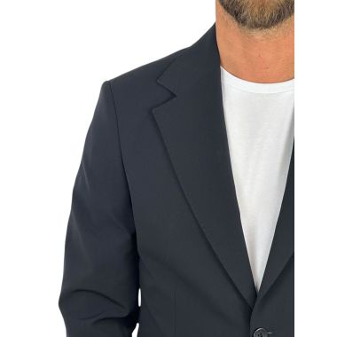 GIOVANNI PERA Marynarka męska MB12 czarna, gładka, sportowa, elastyczna, na co dzień i nie tylko | Sklep GriShop.eu | Marynarki 2