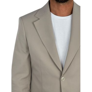 GIOVANNI PERA Marynarka męska MB13 jasna beżowa, gładka, sportowa, elastyczna, na co dzień i nie tylko | Sklep GriShop.eu | Mary 2