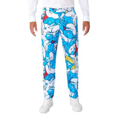 OPPOSUITS Garnitur męski z krawatem, kolorowy, SMERFY, bajka, niebieski, wesoły, casual | Sklep GriShop.eu | Garnitury