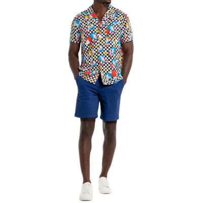OPPOSUITS Koszula męska, krótki rękaw, SONIC kolorowa, wesoła, lato, gra | Sklep GriShop.eu | Koszule
