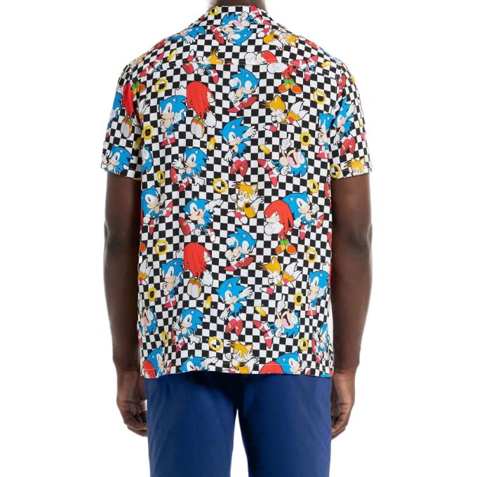 OPPOSUITS Koszula męska, krótki rękaw, SONIC kolorowa, wesoła, lato, gra | Sklep GriShop.eu | Koszule