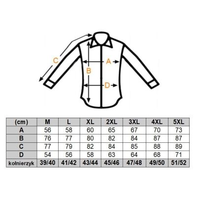 GIOVANNI PERA Koszula męska GP332 elastyczna REGULAR czarna | Sklep GriShop.eu | Koszule
