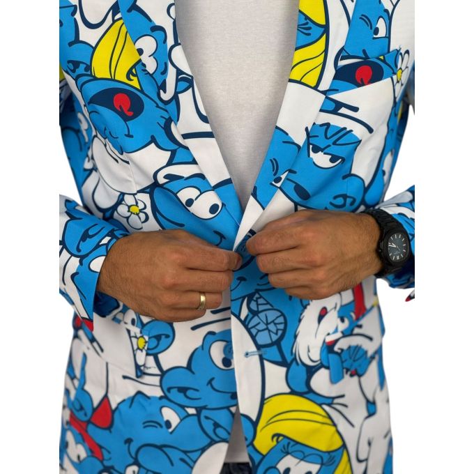 OPPOSUITS Marynarka męska kolorowa, wesoła, SMERFY, bajka, casual | Sklep GriShop.eu | Marynarki