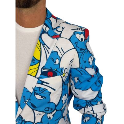 OPPOSUITS Marynarka męska kolorowa, wesoła, SMERFY, bajka, casual | Sklep GriShop.eu | Marynarki