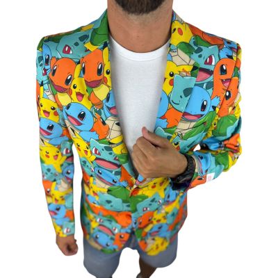 OPPOSUITS Marynarka męska kolorowa, wesoła, POKEMONY, bajka, casual | Sklep GriShop.eu | Marynarki