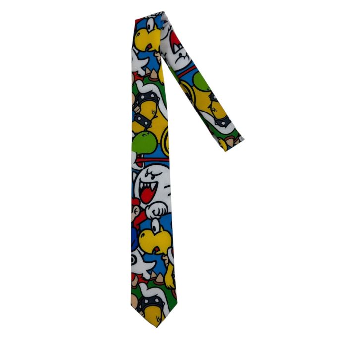 OPPOSUITS męski krawat SUPER MARIO, kolorowy, wesoły | Sklep GriShop.eu | Krawaty