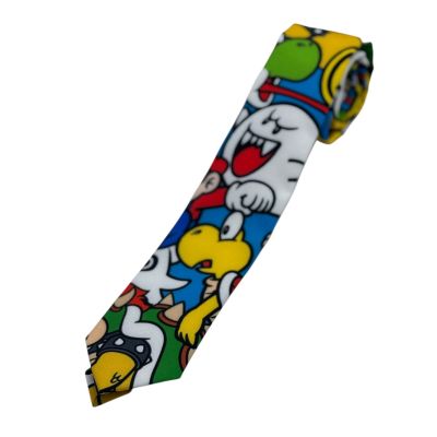 OPPOSUITS męski krawat SUPER MARIO, kolorowy, wesoły | Sklep GriShop.eu | Krawaty