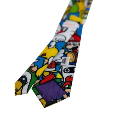 OPPOSUITS męski krawat SUPER MARIO, kolorowy, wesoły | Sklep GriShop.eu | Krawaty