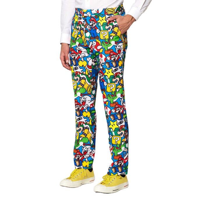 OPPOSUITS Spodnie męskie kolorowe SUPER MARIO, wesołe | Sklep GriShop.eu | Spodnie