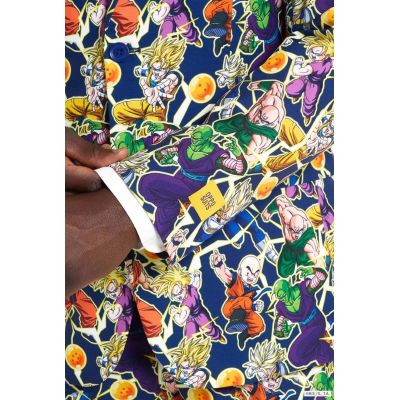 OPPOSUITS Garnitur męski z krawatem, kolorowy, wesoły, DRAGON BALL Z, bajka, casual | Sklep GriShop.eu | Garnitury