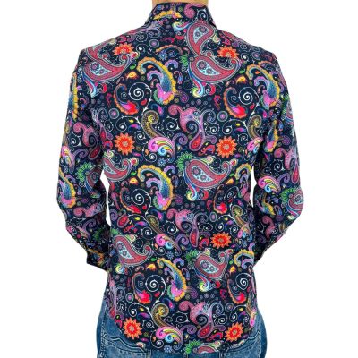 GIOVANNI PERA Koszula męska GP414 kolorowa, kwiaty, paisley, wesoła, folklor | Sklep GriShop.eu | Koszule