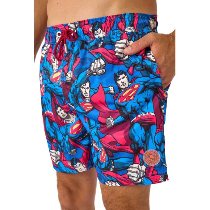 OPPOSUITS Spodenki, Szorty kąpielowe męskie, SUPERMAN, kolorowe, wesołe, superbohater | Sklep GriShop.eu | Spodnie
