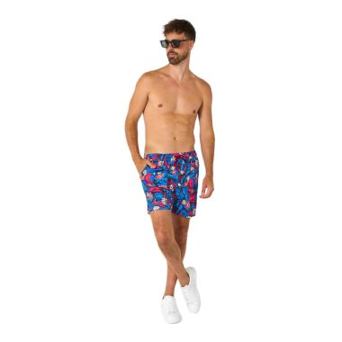 OPPOSUITS Spodenki, Szorty kąpielowe męskie, SUPERMAN, kolorowe, wesołe, superbohater | Sklep GriShop.eu | Spodnie 2