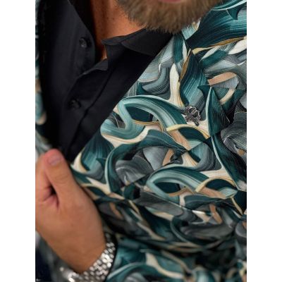 MARCO MILANO Marynarka męska C38 kolorowa, wesoła, zielona, beżowa, casual | Sklep GriShop.eu | Marynarki