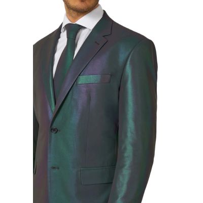 OPPOSUITS Garnitur męski z krawatem, kolorowy, wesoły, REFLECTIVE PERFECTIVE, kameleon, casual | Sklep GriShop.eu | Garnitury