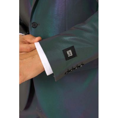 OPPOSUITS Garnitur męski z krawatem, kolorowy, wesoły, REFLECTIVE PERFECTIVE, kameleon, casual | Sklep GriShop.eu | Garnitury