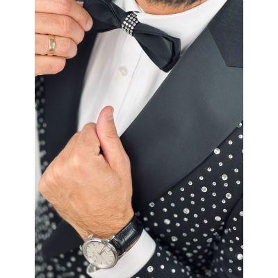 GIOVANNI PERA Garnitur GR7 srebrny, kamienie, ekskluzywny, sceniczny, dla Pana Mlodego i nie tylko | Sklep GriShop.eu | Garnitur