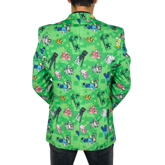OPPOSUITS Marynarka męska MINECRAFT zielona, wesoła, gra, casual | Sklep GriShop.eu | Marynarki