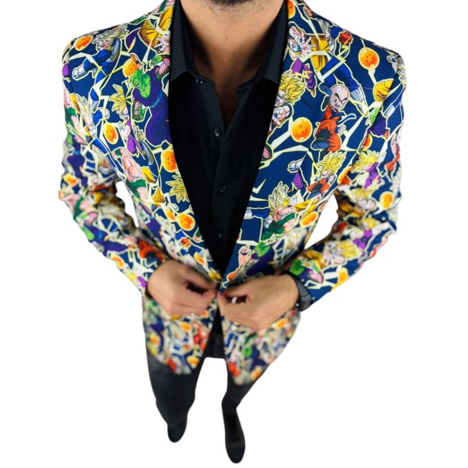 OPPOSUITS Marynarka męska DRAGON BALL wesoła, bajka, casual | Sklep GriShop.eu | Marynarki