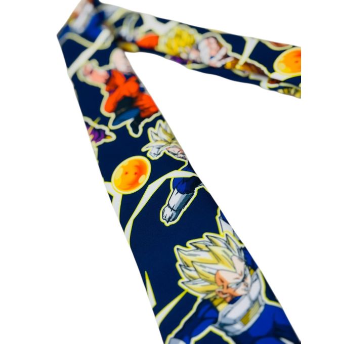 OPPOSUITS Krawat męski kolorowy, wesoły, granatowy, DRAGON BALL, bajka | Sklep GriShop.eu | Krawaty