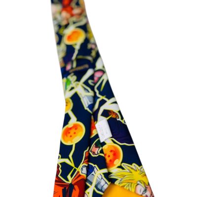 OPPOSUITS Krawat męski kolorowy, wesoły, granatowy, DRAGON BALL, bajka | Sklep GriShop.eu | Krawaty