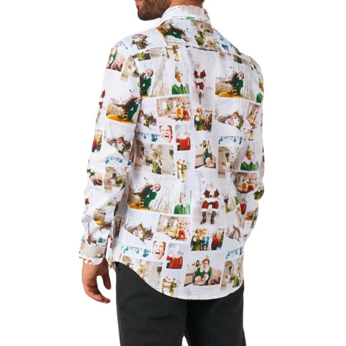 OPPOSUITS Koszula męska ELF Świąteczna O16 kolorowa, na prezent | Sklep GriShop.eu | Koszule