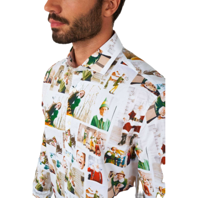OPPOSUITS Koszula męska ELF Świąteczna O16 kolorowa, na prezent | Sklep GriShop.eu | Koszule