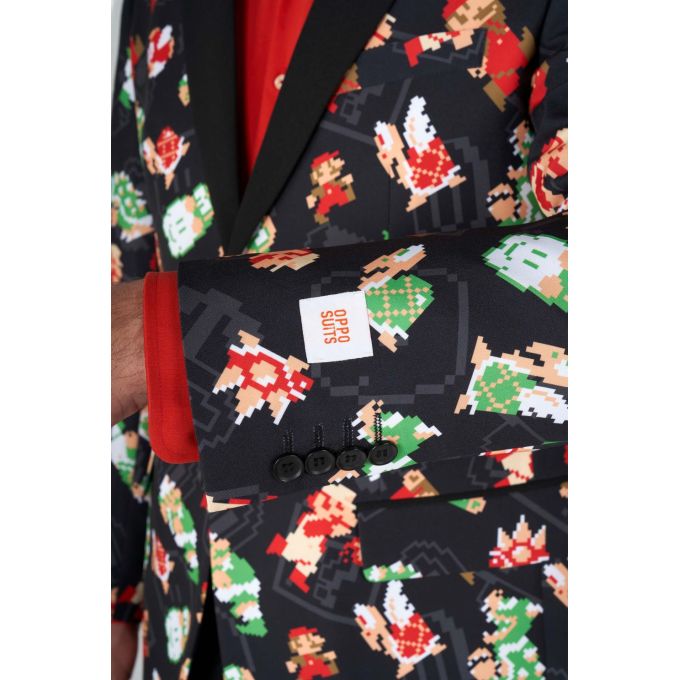 OPPOSUITS Marynarka męska wesoła gra, kolorowa SUPER MARIO BROS, casual | Sklep GriShop.eu | Marynarki