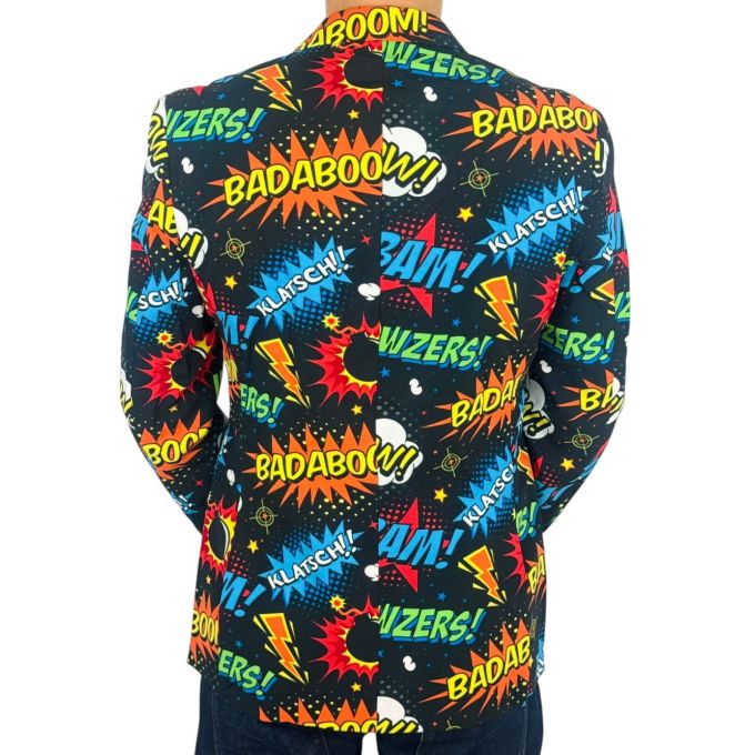 OPPOSUITS Marynarka męska wesoła, kolorowy komiks, wzór, BADABOOM, casual | Sklep GriShop.eu | Marynarki