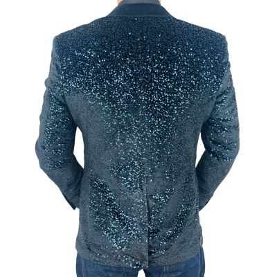OPPOSUITS Marynarka męska estradowa cekinowa granatowa OC1 | Sklep GriShop.eu | Marynarki