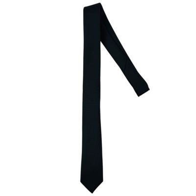 MACKTEN elegancki krawat czarny, wzór, elegancki | Sklep GriShop.eu | Krawaty