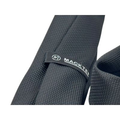 MACKTEN elegancki krawat czarny, wzór, elegancki | Sklep GriShop.eu | Krawaty