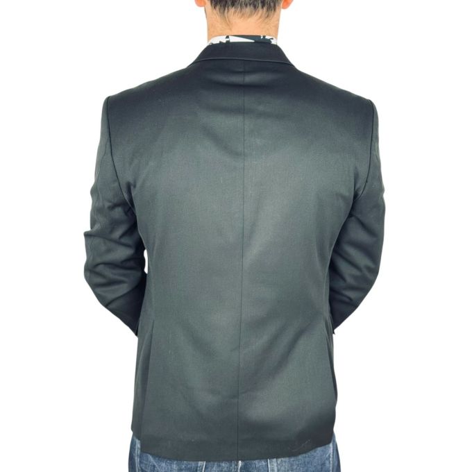 MACKTEN Marynarka męska C7 elegancka, czarna, imprezowa, ekskluzywna - PIN | Sklep GriShop.eu | Marynarki