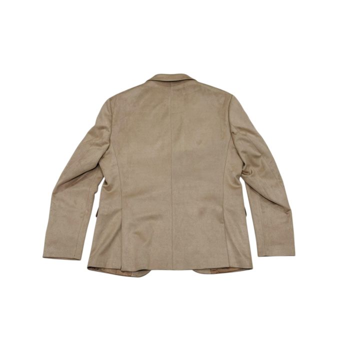 MARCO MILANO Marynarka męska C90 jasna beżowa, elegancka, casual, sportowa, elastyczna, naszywki | Sklep GriShop.eu | Marynarki