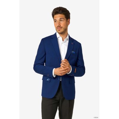 OPPOSUITS Marynarka męska niebieska, Sonic, saga, kolorowa podszewka | Sklep GriShop.eu | Strona główna