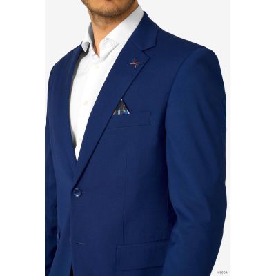 OPPOSUITS Marynarka męska niebieska, Sonic, saga, kolorowa podszewka | Sklep GriShop.eu | Strona główna