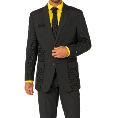 OPPOSUITS Garnitur męski z krawatem, Batman, czarny, casual | Sklep GriShop.eu | Garnitury