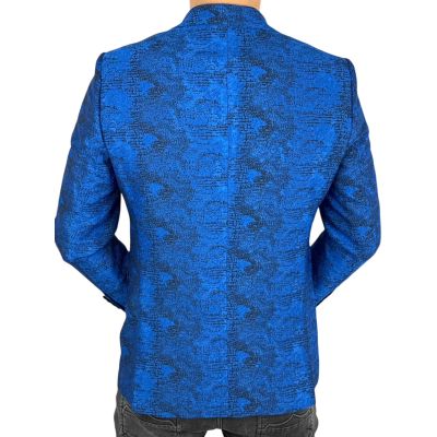 Giovanni Pera Garnitur męski, D904, czarno niebieski, imprezowy, wesele, sceniczny, dla Pana młodego | Sklep GriShop.eu | Garnit